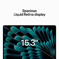 Apple 15" MacBook Air: 256GB - Silver