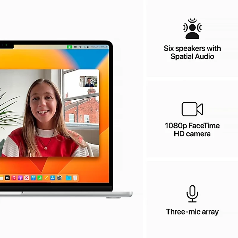 Apple 15" MacBook Air: 256GB - Silver