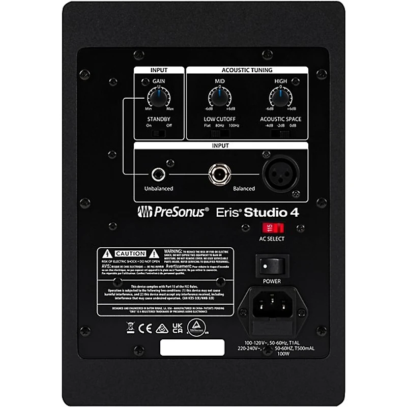 PreSonus Eris Studio 4 Studio Monitor (2nd Gen) (Each)