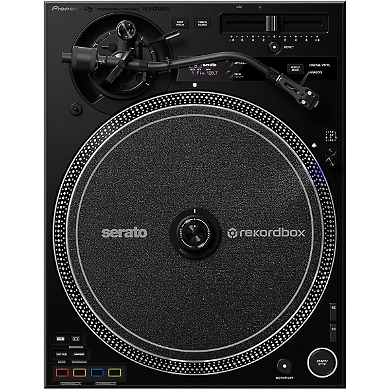 Pioneer DJ PLX-CRSS12 Professional Digital/Analog Turntable Black