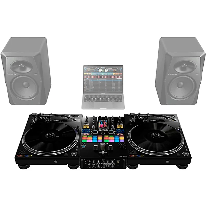 Pioneer DJ PLX-CRSS12 Professional Digital/Analog Turntable Black
