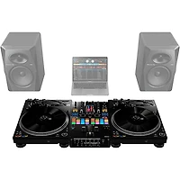 Pioneer DJ PLX-CRSS12 Professional Digital/Analog Turntable Black