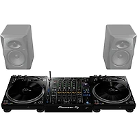 Pioneer DJ PLX-CRSS12 Professional Digital/Analog Turntable Black
