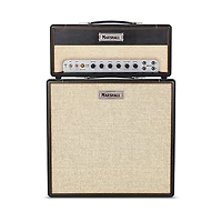 Marshall Studio JTM Tube Guitar Amp Stack With 1x12 Creamback Cabinet Black