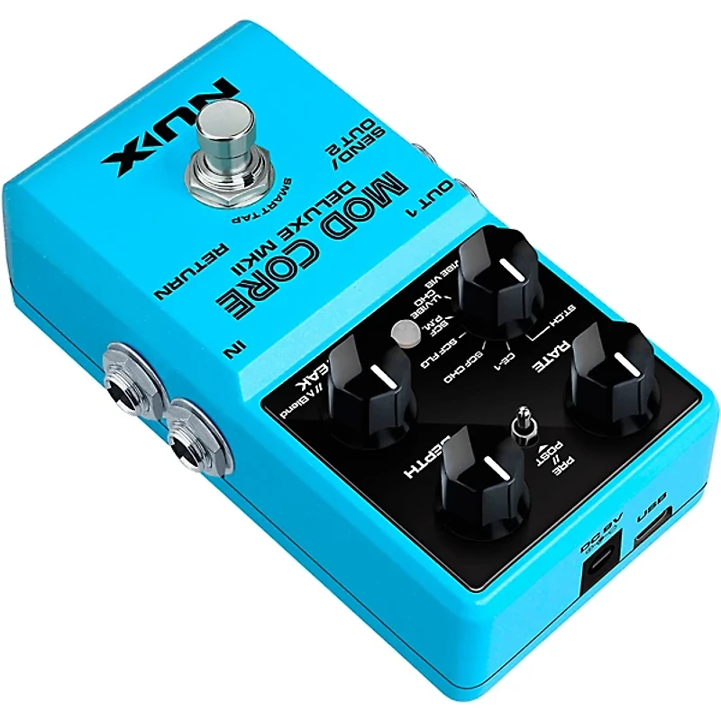 NUX Mod Core Deluxe MKII Effects Pedal Blue