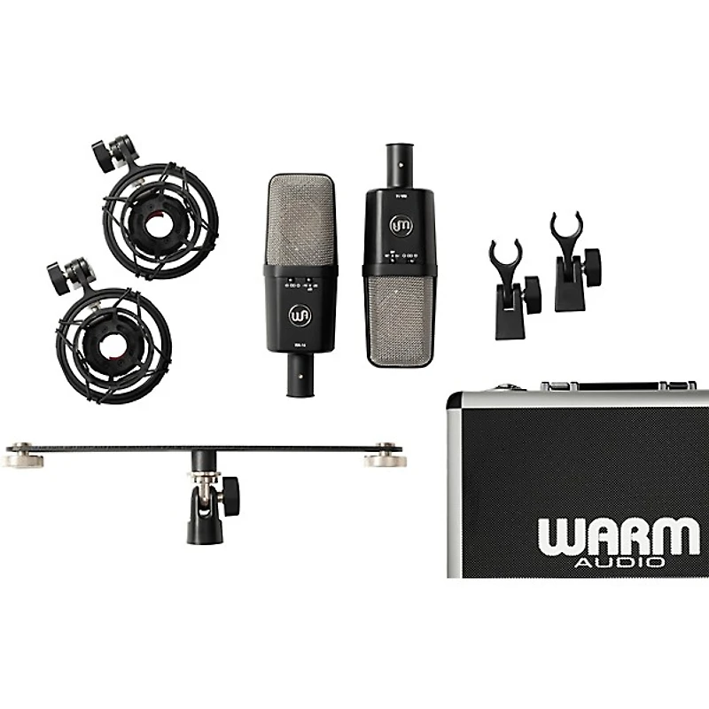 Warm Audio Warm Audio WA-14SP Authentic Recreation Of The Most Truthful Studio Mic Of All Time In Sequential Pair