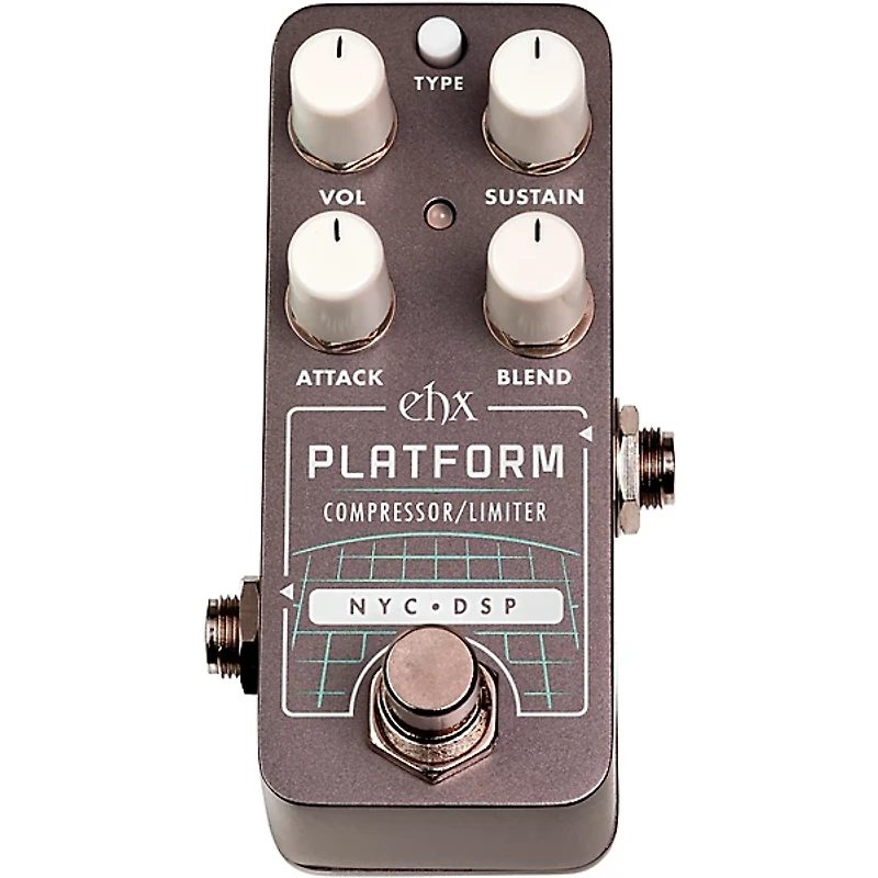 Electro-Harmonix PICO PLATFORM Compressor/Limiter Effects Pedal Grey