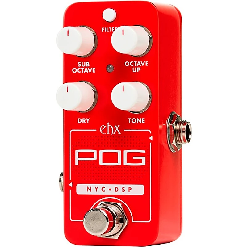 Electro-Harmonix Pico POG Poly Octave Generator Guitar Effects Pedal - Red