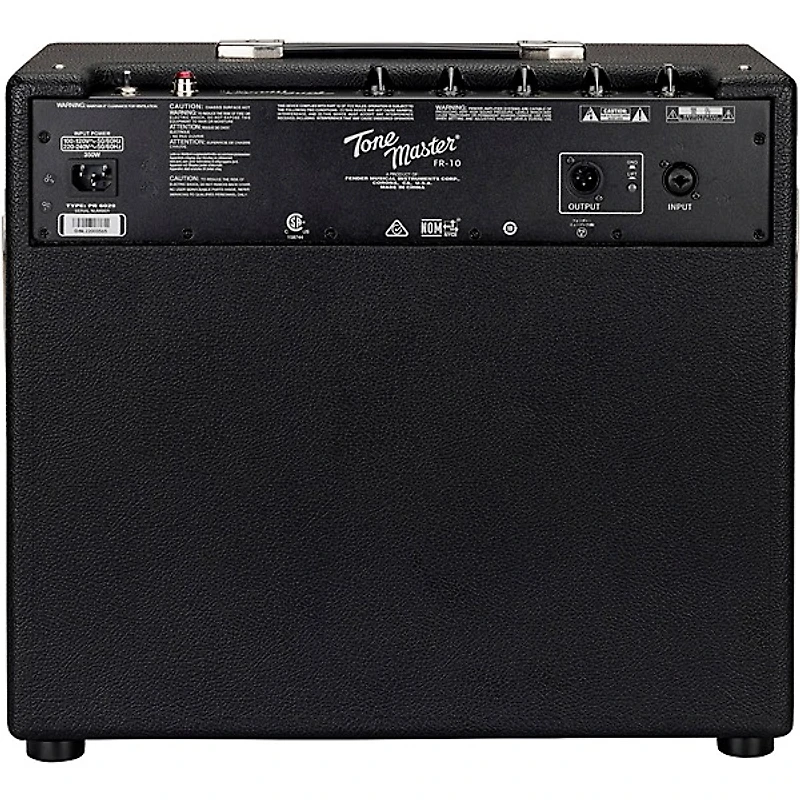 Fender Tone Master FR-10 1,000W 1x10 FRFR Powered Speaker Cab Black