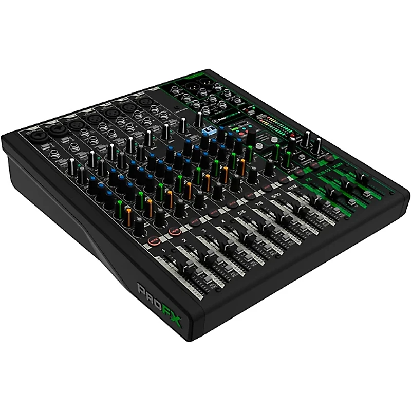 Mackie ProFX12v3+ 12-Channel Analog Mixer With Enhanced FX, USB Recording Modes and Bluetooth