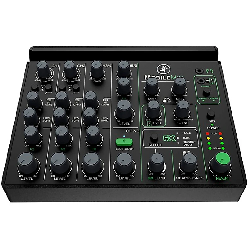 Mackie MobileMix 8-Channel USB-Powerable Mixer for A/V Production, Live Sound & Streaming