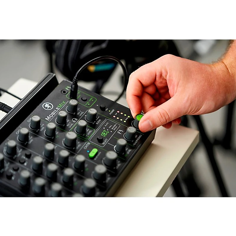 Mackie MobileMix 8-Channel USB-Powerable Mixer for A/V Production, Live Sound & Streaming