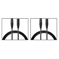 Warm Audio Pro Series - Studio & Live XLR, 2-Pack 15 ft. Black