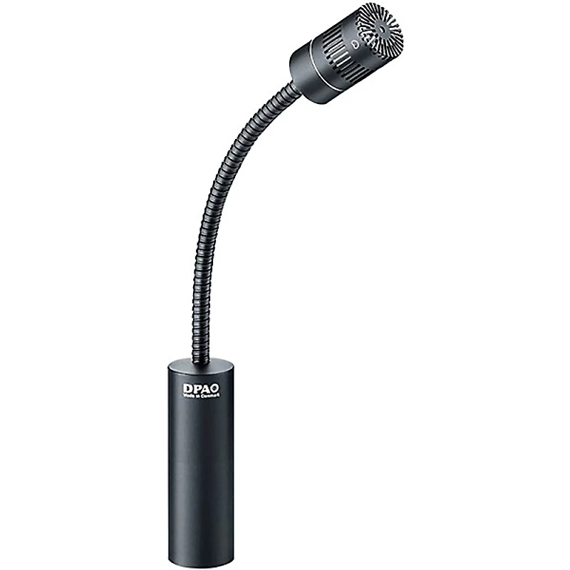 DPA Microphones 4011 Cardioid Mic, Black, XLR, 20 cm (8 in) Boom, Full Gooseneck