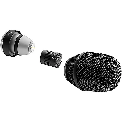DPA Microphones d:facto 4018VL Linear Supercardioid Mic, SE2-ew Adapter (Sennheiser 2000/6000/9000/evolution/D1), Black
