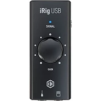 IK Multimedia iRig USB Instrument Audio Interface - USB-C