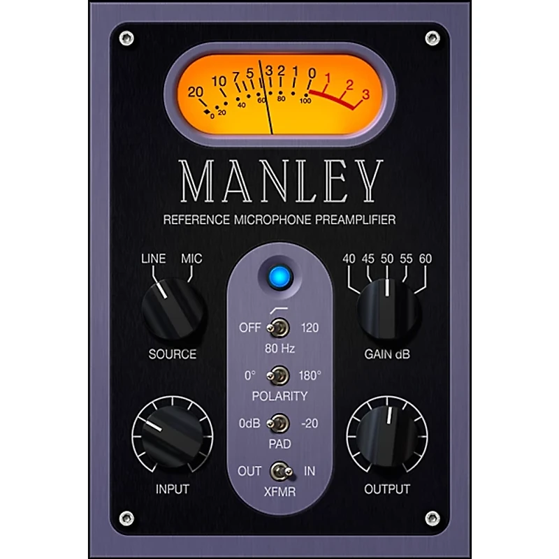Universal Audio Manley Tube Preamp Plug-in (Software Download)