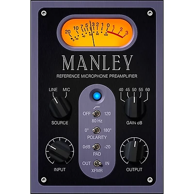 Universal Audio Manley Tube Preamp Plug-in (Software Download)