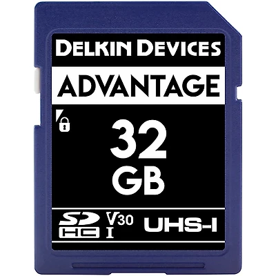 Delkin SELECT ADVANTAGE SDHC Memory Card 32GB