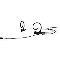 DPA Microphones 4266 CORE Omni Flex Headset Mic, 110 mm Boom, Black, TA4F Mini-XLR