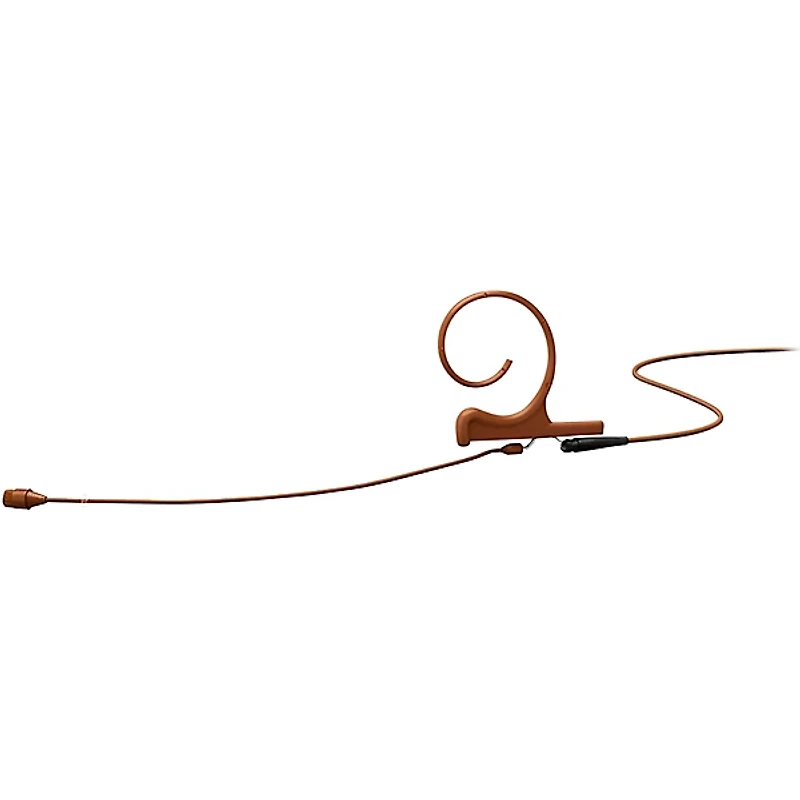 DPA Microphones 4266 CORE Omni Flex Earset Mic, 110 mm Boom, Brown, 3-pin LEMO