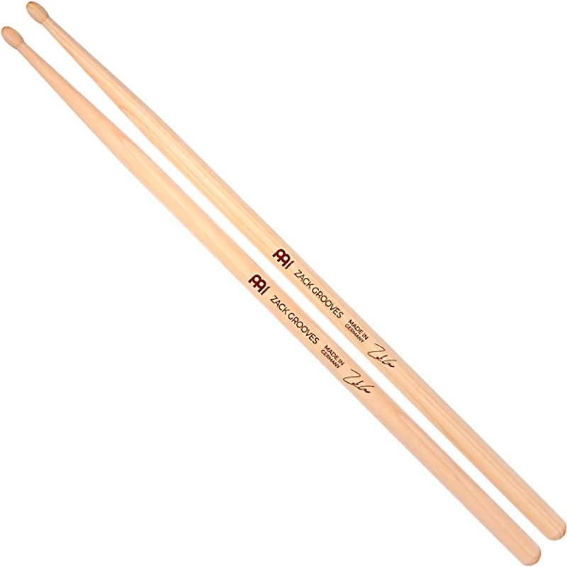 Meinl Stick & Brush Zack Grooves Signature Drum Sticks Artist Model Wood