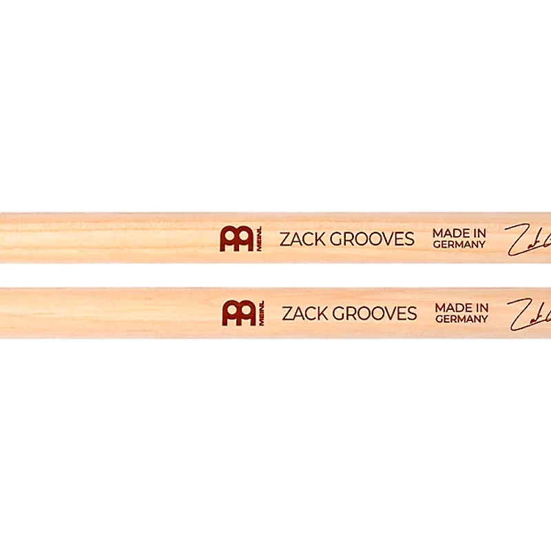 Meinl Stick & Brush Zack Grooves Signature Drum Sticks Artist Model Wood