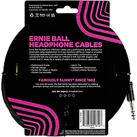 Ernie Ball Headphone Extension Cable 1/4 to 3.5 mm