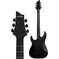 Schecter Guitar Research C-1 Platinum Blackout Electric Guitar - Satin Black