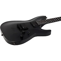 Schecter Guitar Research C-1 Platinum Blackout Electric Guitar - Satin Black