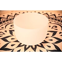 MEINL Sonic Energy Throat Chakra Crystal Singing Bowl 14 in.