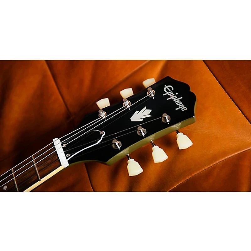 Epiphone ES-335 Bigsby Semi-Hollow Electric Guitar Olive Drab