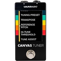 Walrus Audio Canvas Tuner Pedal Black