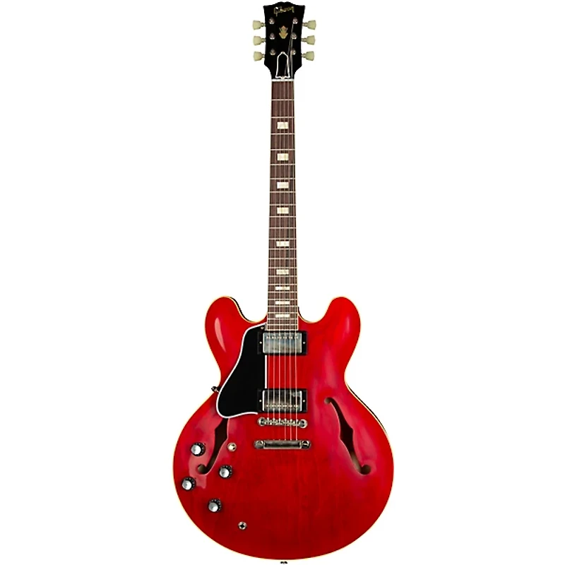 Gibson Custom 1964 ES-335 Reissue VOS Left-Handed Electric Guitar Sixties Cherry