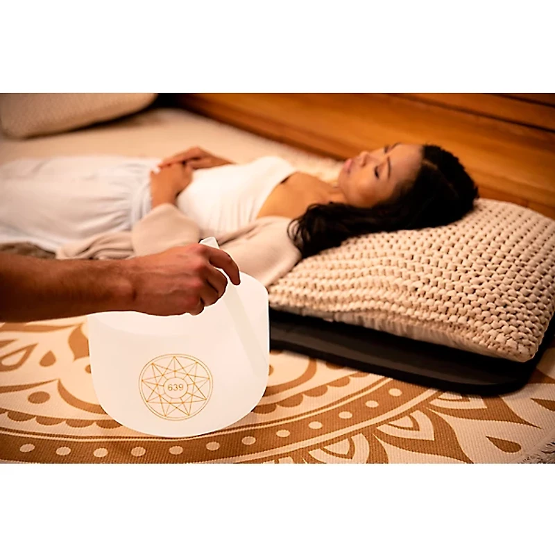 MEINL Sonic Energy Fa Solfeggio Crystal Singing Bowl 10 in.