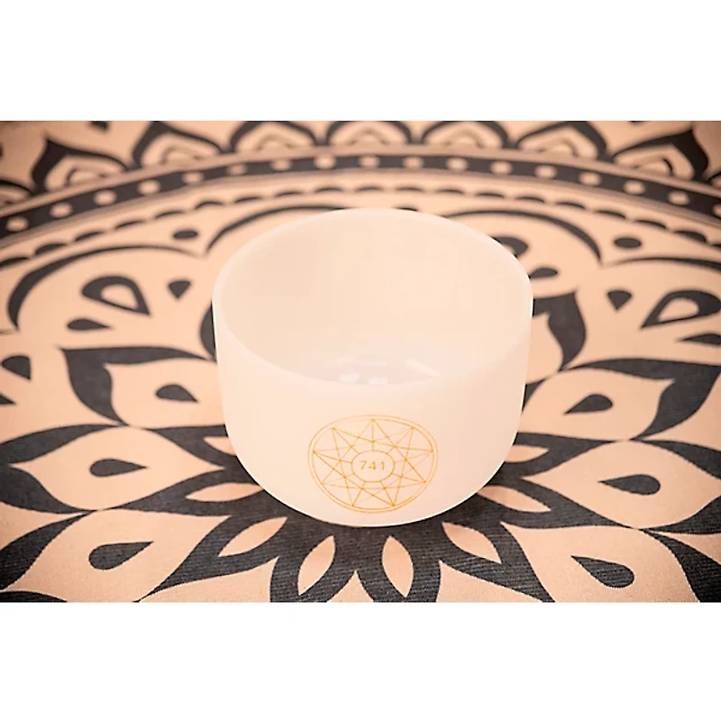 MEINL Sonic Energy Sol Solfeggio Crystal Singing Bowl 10 in.