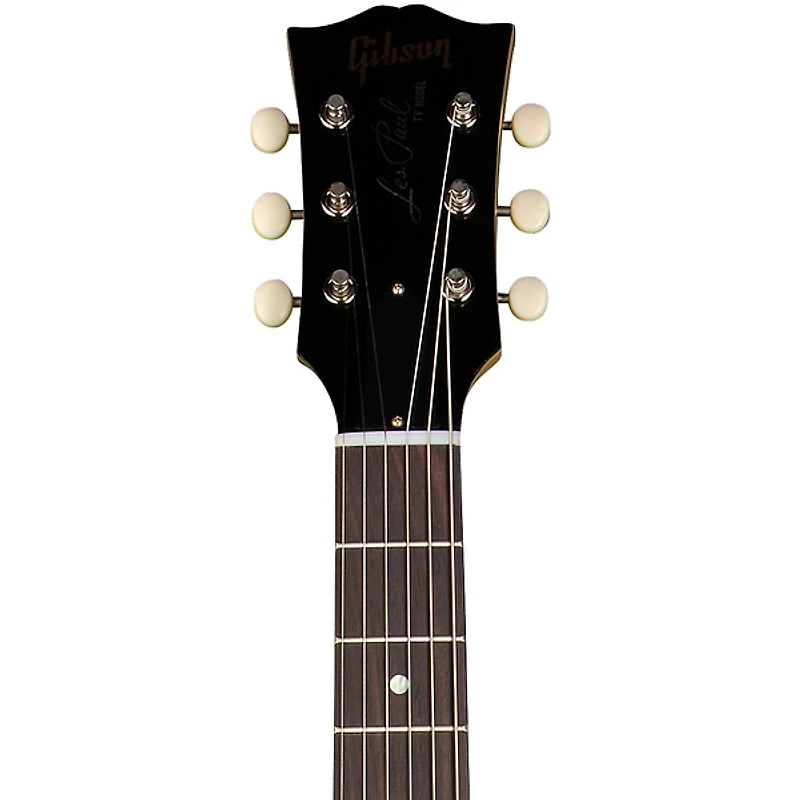 Gibson Custom 1958 Les Paul Junior DC Reissue VOS Left-Handed Electric Guitar TV Yellow