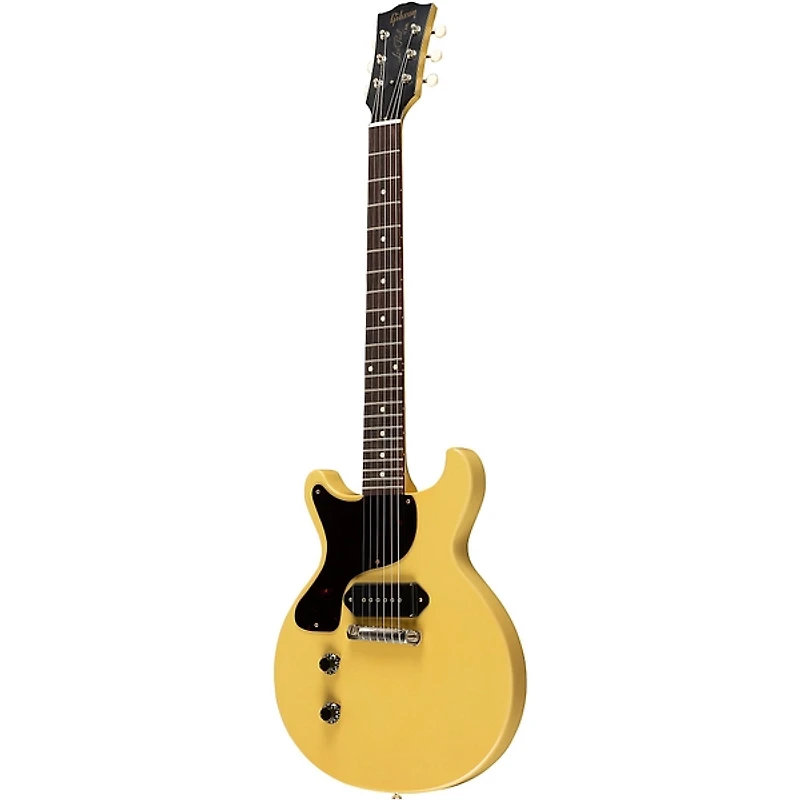 Gibson Custom 1958 Les Paul Junior DC Reissue VOS Left-Handed Electric Guitar TV Yellow