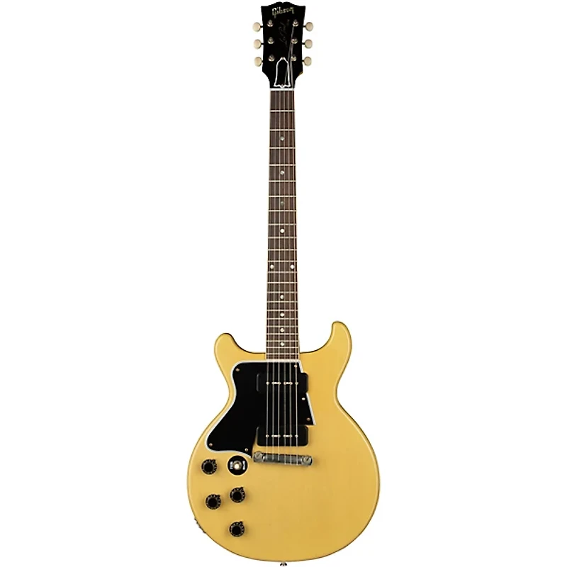 Gibson Custom 1960 Les Paul Special DC Reissue VOS Left-Handed Electric Guitar TV Yellow