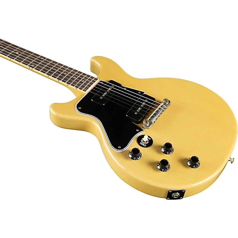 Gibson Custom 1960 Les Paul Special DC Reissue VOS Left-Handed Electric Guitar TV Yellow