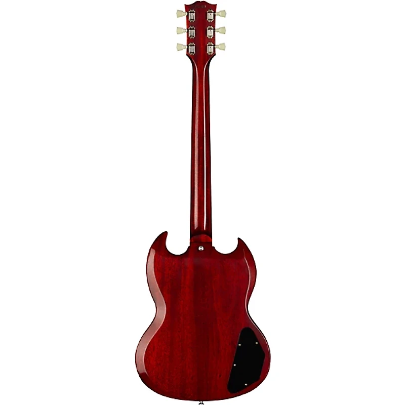 Gibson Custom 1961 SG Les Paul Standard Reissue Stopbar VOS Left-Handed Electric Guitar - Cherry Red