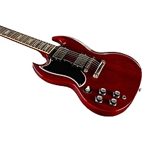 Gibson Custom 1961 SG Les Paul Standard Reissue Stopbar VOS Left-Handed Electric Guitar - Cherry Red