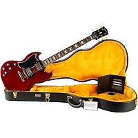 Gibson Custom 1961 SG Les Paul Standard Reissue Stopbar VOS Left-Handed Electric Guitar - Cherry Red