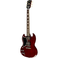 Gibson Custom 1961 SG Les Paul Standard Reissue Stopbar VOS Left-Handed Electric Guitar - Cherry Red