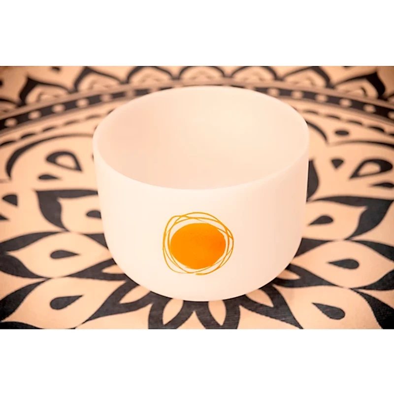 MEINL Sonic Energy Planetary Tuned Crystal Singing Bowl - Schumann Resonance 12 in.