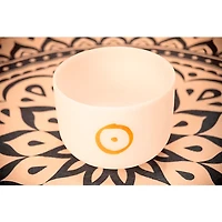 MEINL Sonic Energy Planetary Tuned Crystal Singing Bowl - Sun 12 in.