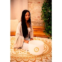 MEINL Sonic Energy Planetary Tuned Crystal Singing Bowl - Sun 12 in.