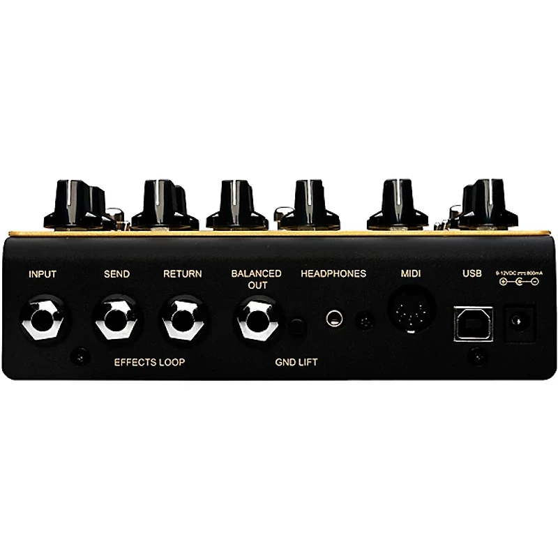 Friedman IR-X Dual-Tube Preamp DI+IR Dual-Channel 12AX7 Tubes Effects Pedal Black