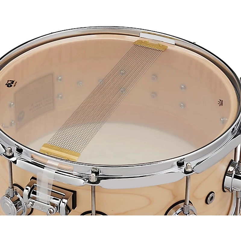 DW Collector's SSC Maple Satin Oil Snare Drum with Chrome Hardware