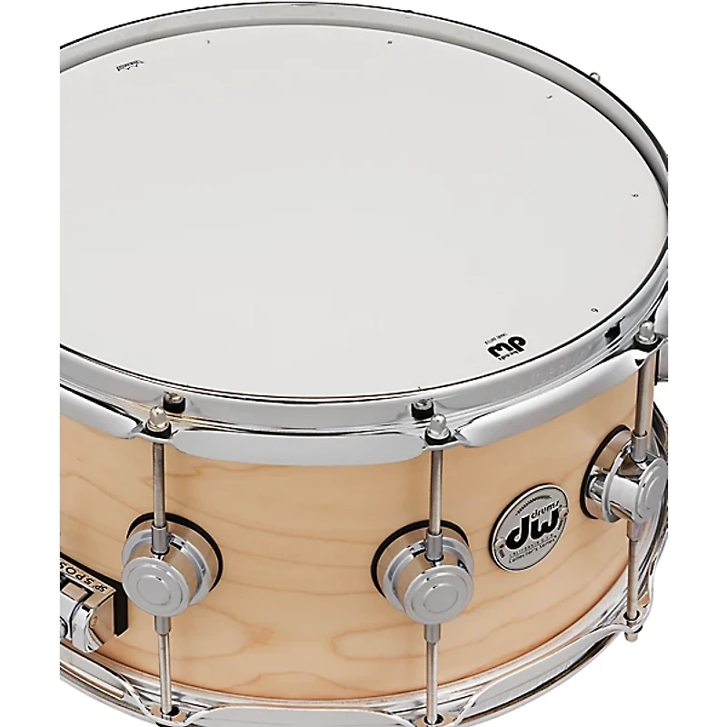 DW Collector's SSC Maple Satin Oil Snare Drum with Chrome Hardware